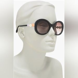 Emilio Pucci 55MM Round Sunglasses